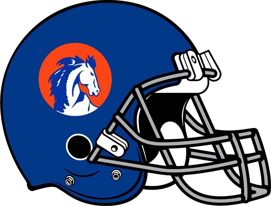 Boise State Broncos 1972-1973 Helmet Logo iron on transfers for clothing